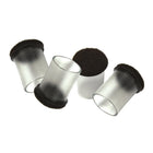 Like New Solutions Clear Sleeve Floor Protectors - Small - 8 Pack-Clear Sleeves fit 7/8" to 1-1/16" Round or 3/4" Square Chair Legs