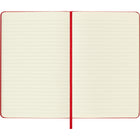 Moleskine Notebook - Medium - Ruled - Hard Cover - 4.5" x 7" - Scarlet Red-Acid-free ivory paper