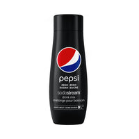 Pepsi Zero Sugar Flavour for SodaStream - 440mL (Makes 9L)-Pro tip: When using Pepsi Zero Sugar flavours, high carbonation level is recommended