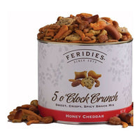 Feridies 5 O’Clock Crunch Snack Mix – Large Tub, Gourmet Nut & Pretzel Blend-5 O'Clock Crunch quickly disappears every time it is served.