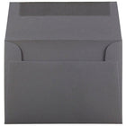 JAM Paper 4bar A1 Envelopes, 3.63 x 5 1/8, Dark Grey, 1000 Pack (36396431B)-Size: 4 bar A1 (3-5/8" x 5-1/8")