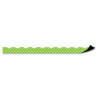 Teacher Created Resources Polka Dots Magnetic Borders, Lime, 36 Pack-Recommended for Designed for all ages