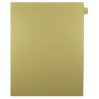 Mark Maker Legal Exhibit Index Tab Buff Single Tabs, 1/25th Cut, Letter Size, No Holes, Number 177, 25 Pack-Buff Single Tabs, 1/25th Cut