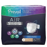 Prevail NTB-014 Extended Use Brief, Ultimate Absorbency, X-Large, Pack of 15-Adult  Maximum Absorbency Incontinent Brief