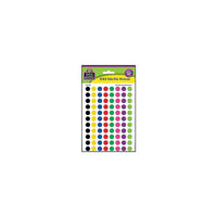 Teacher Created Resources Mini Stickers, Colourful Circles,, 6864 Pack (TCR4743)-Size: 3/8"(Dia)