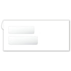 Deluxe Double Window Envelopes - Form Compatible - 9" x 4-1/8" - 500 Pack-Double Window Confidential Envelopes