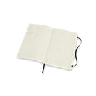Moleskine Professional Collection Soft Cover Notebook, Black, 5" x 8.25"-Glued binding lays flat