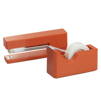 JAM Paper Office & Desk Sets, Stapler Tape Dispenser, Orange (3378OR)-Colour: Orange