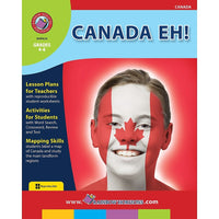 eBook: Canada Eh! - (PDF version - 1-User Download) - ISBN 978-1-55319-016-5 - Grade 4 - 6-You will receive two emails: one confirming your entire order, and one with a "Download Software" buttonYou can download immediately or return to your email to download later