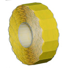 Meto 822 1-Line Yellow Labels 1500/RL, 14 Pack-Wavy edges designed to catch customer's attention