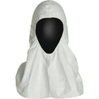 Dupont Tyvek 400 Pullover Hoods - 100 Pack-PULLOVER HOOD Pullover, Elasticized Face Opening, Covers Shoulders