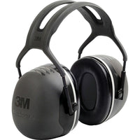 3m Peltor X Series Earmuffs, SEJ038, 2 Pack-Description - Peltor X5, Over-Head Headband