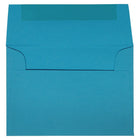 JAM Paper 4bar A1 Envelopes, 3.63 x 5 1/8, Brite Hue Blue Recycled, 100 Pack (15805g)-Size: 4 bar A1 (3-5/8" x 5-1/8")