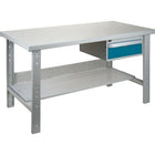Kleton Pre-Designed Workbenches - 60" W x 36" D x 34" H - 2500 Lbs. Capacity (FG292)-Capacity: 2500 lbs.