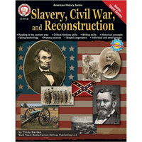eBook: Mark Twain 404139-EB Slavery, Civil War, and Reconstruction - Grade 6 - 12-You will receive two emails: one confirming your entire order, and one with a "Download Software" buttonYou can download immediately or return to your email to download later