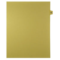 Mark Maker Legal Exhibit Index Tab Buff Single Tabs, 1/15th Cut, Letter Size, No Holes, Number 198, 25 Pack-Buff Single Tabs, 1/15th Cut
