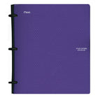 Five Star Flex Notebinder - 80 Sheets - 10-1/2" x 11-1/2" - Assorted Colours-Includes: 2 NotePockets, 2 NoteProtectors and 80 sheets of paper (60 ruled/20 quad)