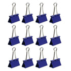 JAM Paper Binder Clips, Large, 41 mm, Purple, 12 Pack (340BCpu)-5