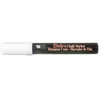 Marvy Uchida Chisel-Tip Liquid Chalk Markers - Erasable - Dustless - White - 2 Pack-Quantity: 2 per pack