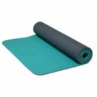 PurEarth II Eco Yoga Mat - 5mm - Emerald Grey-Patented Technology 100% Thermo Plastic, Elastomer and Rubber (TPE) 5mm ECO Yoga Mats