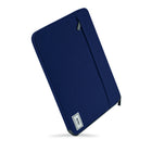 Solo New York Re: Focus 15.6" Laptop Sleeve - Navy-Heathered grey material made from recycled PET bottles