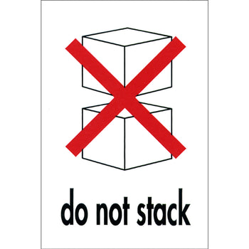 Do Not Stack Label Types SPC IATA Label Do Not Stack Intl. - 4