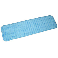 Globe Microfiber Premium Wet Mop Pad, 24", 6 Pack (3326)-Polypropylene Scrubbing Strips Provide Deep Effective Cleaning
