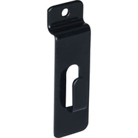 Wamaco Slatwall Flush Hook - Black - 40 Pack-Hang framed pictures, signage and packaged products