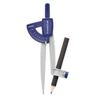 Staedtler Student Compass & Pencil - Silver/Blue-Metric: Inches