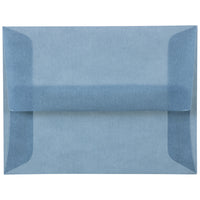 JAM Paper A2 Invitation Envelopes, 4.38 x 5.75, Surf Blue Translucent Vellum, 50 Pack (1591647I)-Surf baby blue translucent envelope