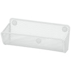 Staples Magnetic Mesh Caddy - Assorted Colours - 12 Pack-Dimensions (approx.): 3" H. x 8" W. x 3" D.