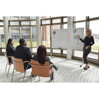 Luxor 72" x 48" Mobile Magnetic Double-Sided Whiteboard-Whiteboard on both sides