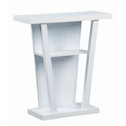 Monarch Specialties 2560 Accent Table - 32"L/White Hall Console-White finished hall console accent table