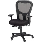 Tempur-Pedic Mesh High-Back Task Chair - Black-Chair seat is made with patented Tempur material from Tempur-Pedic that conforms to your body for customized support