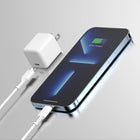 TUFF8 Glide Guard with Screen Protector and Wall Charger For iPhone 15 Pro - Smoke Black-The oleophobic coating repels waters, oils, and other liquids that may disrupt the viewing and touch experience