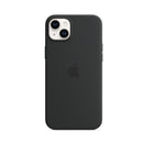Apple iPhone 14 Plus Silicone Case With Magsafe - Midnight Black-For use with iPhone 14 Plus