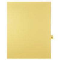 Mark Maker Legal Tabs - Letter Size - Buff - 1/15th cut - 25 tabs per package - 5 packages Pack - Number 190-Buff SingleTabs