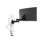 Ergotron 45-630-216 TRACE Single Monitor Desk Mount - White-Height Adjustment: 11"