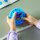 Hand2Mind NumberLine Clock: Deluxe - Multicolor - Set of 6-9