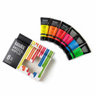 Liquitex Basics Acrylic Paint Tube Set - 6 x 22ml - Fluorescent-Transparent