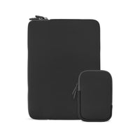 LOGiiX Vibrance Essential 14" Laptop Sleeve - Black-Black - Fabric