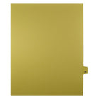 Mark Maker Legal Exhibit Index Tab Buff Single Tabs, 1/25th Cut, Letter Size, No Holes, Number 69, 25 Pack-Buff Single Tabs, 1/25th Cut