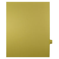 Mark Maker Legal Exhibit Index Tab Buff Single Tabs, 1/25th Cut, Letter Size, No Holes, Number 69, 25 Pack-Buff Single Tabs, 1/25th Cut