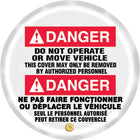 Accuform Signs Steering Wheel Covers (SED182)-Language - Biligual