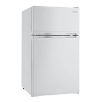 Danby Compact Refrigerator, 3.1 Cu. Ft., White (DCR031B1WDD)-Refrigerator