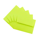 JAM Paper A2 Invitation Envelopes, 4.38 x 5.75, Brite Hue Ultra Lime Green, 250 Pack (WDBH610H)-Envelope Size: 4.38" x 5.75"