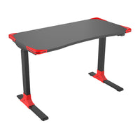 TygerClaw 23"W Sit-Stand Gaming Desk - Black-Quick installation, minimal steps required in installation with no tools