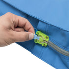 Securisac - Re-useable Zip Closure Security Mail/Courier Bag - 7 lbs. Capacity - Blue - 16" x 12"-Bags are designed to withstand years of constant use.