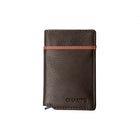 Champs Leather RFID Secure Case Wallet - Khaki-Genuine Leather