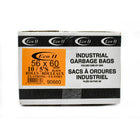 Eco II Garbage Bags - 56" x 60" - Extra Strong - Black - Rolls - 50 Pack-56" x 60"